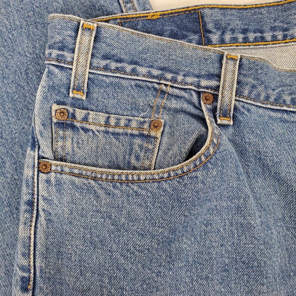 Levi's Relaxed Straight Leg Jeans Men's 42 x 30 - Picture 6 of 12